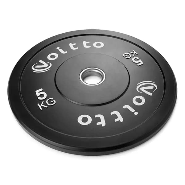 Диск бамперный Voitto V-402 5 кг, черный (d51)