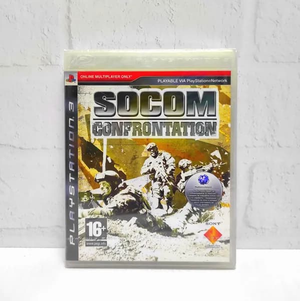SOCOM U.S. Navy SEALs Confrontation Английский язык Видеоигра на диске PS3. Товар уцененный