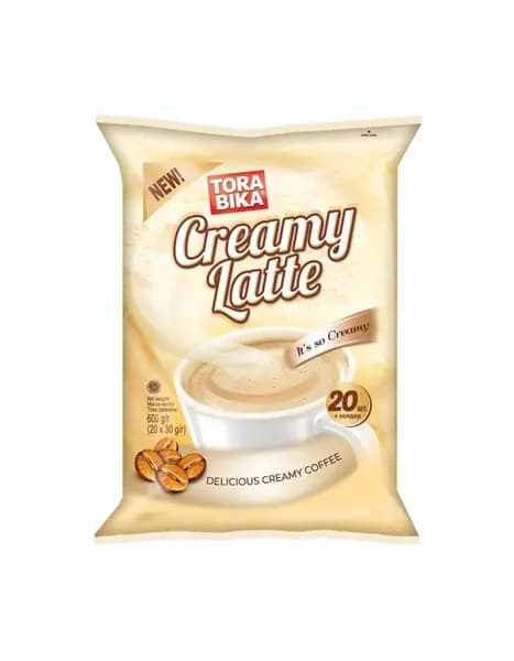 Кофейный напиток Торабика CREAMY LATTE (30 г 20 пак) 1 шт