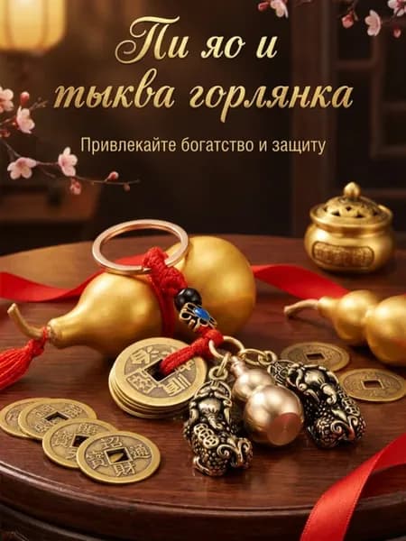 Оберег Тыква вулу феншуй и пи яо