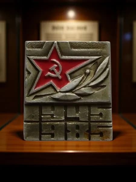 значок СССР винтаж " 1945-1985 г" победа