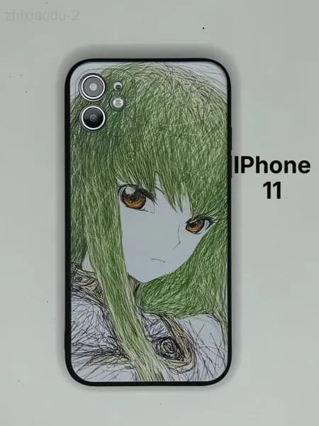 Чехол на iPhone 11 с принтом CODE GEASS C.C.