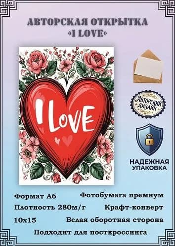 Авторская открытка