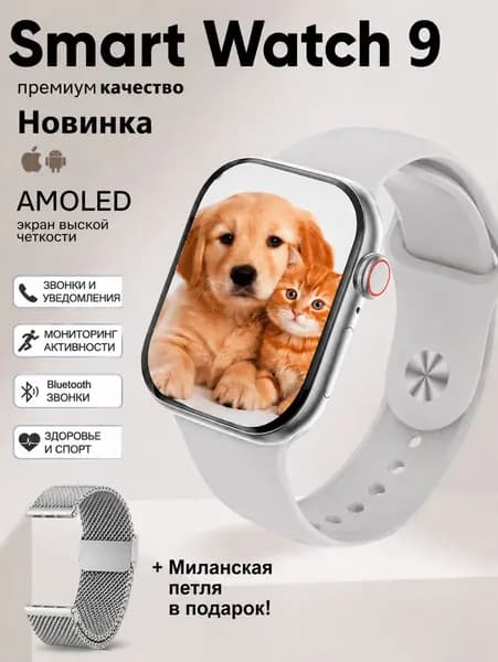 Смарт-часы, 42mm, Silvery