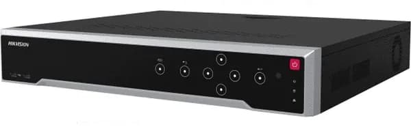 Регистратор для видеонаблюдения HIKVISION NVR 16-канальный с разрешением 32 Мп/24 Мп в режиме Ultra HD черный (DS-7716NI-M4)