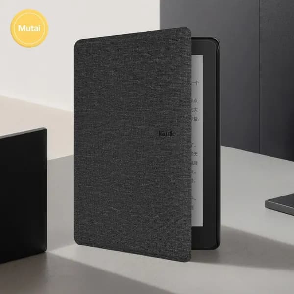 Чехол для Kindle Paperwhite 12 (2024) и Colorsoft Signature: водонепроницаемый из ПУ-кожи, авто-пробуждение