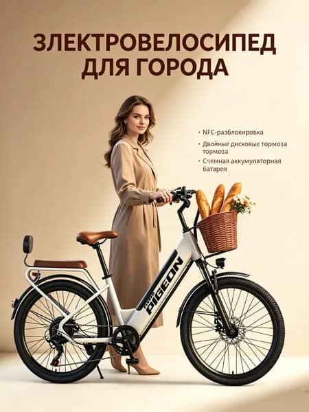 Электровелосипед, 200 Вт