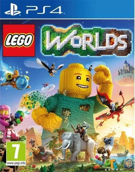 Игра LEGO Worlds PS4 Диск на PlayStation 4