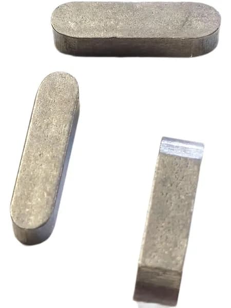 Шпонка призматическая 3х3х12 DIN 6885 A, ГОСТ 23360-78 (2 шт)
