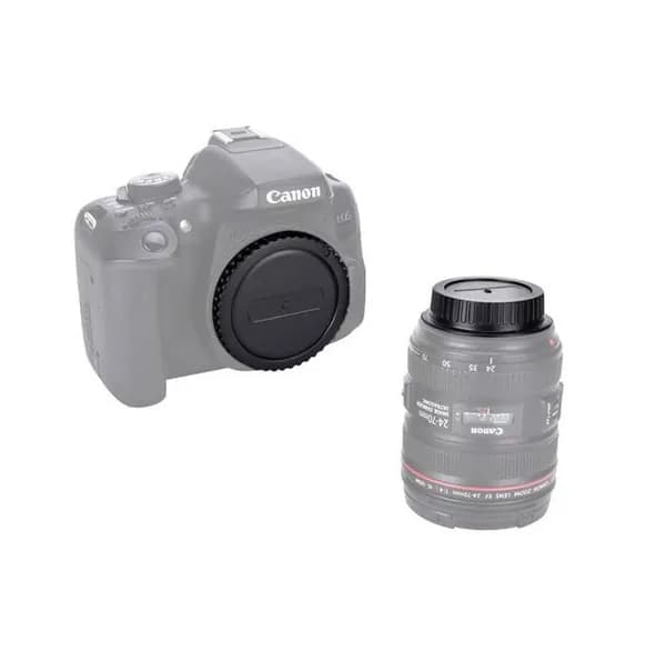 Крышки для Canon EF/EF-S / JJC L-R1 (Задняя крышка для объектива + заглушка для корпуса камеры)