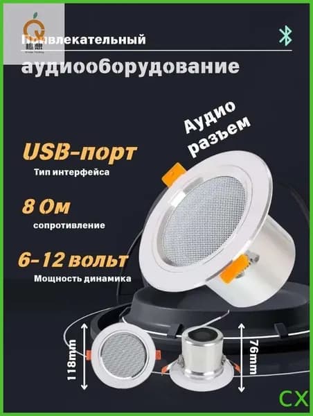 Встраиваемая потолочная пассивная акустика Surpass SP-CR310