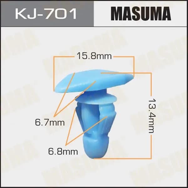 Клипса KJ-701 KJ701 (5 шт)