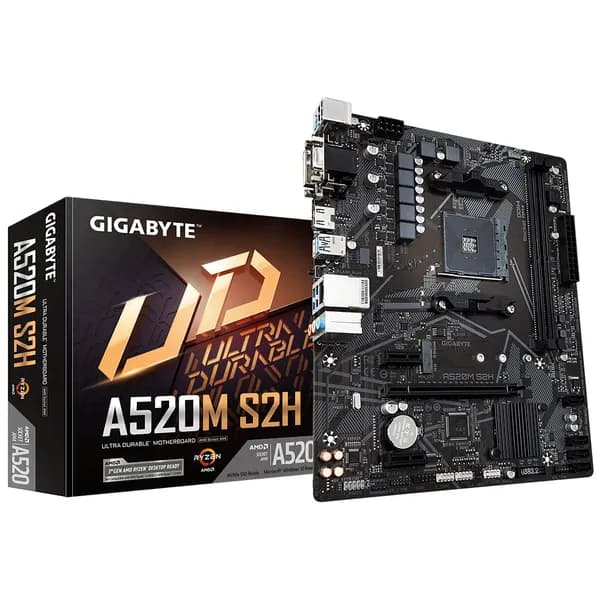 Gigabyte A520M S2H DDR4, AM4, DDR4, Материнская плата