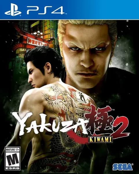 Игра Yakuza Kiwami 2 PS4 Диск на PlayStation 4