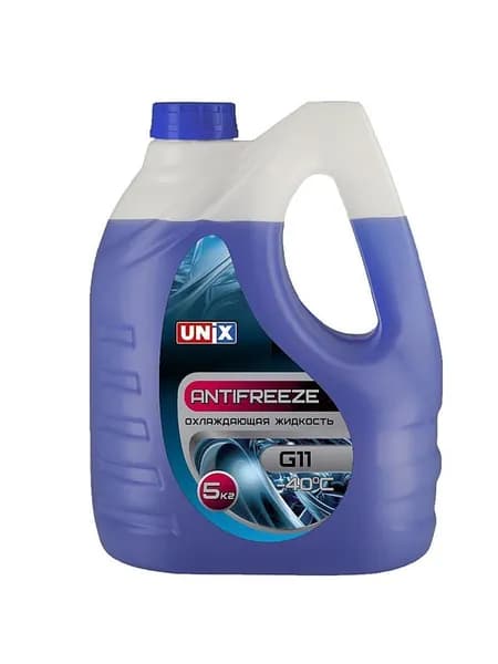 Антифриз UNIX синий G11 5кг