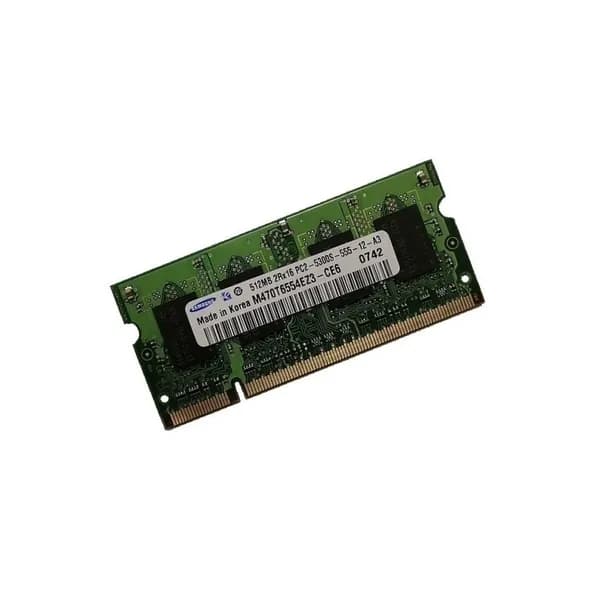 Оперативная память DDR2, 667 МГц, 1 x до 1 ГБ (Sams M470T655EZ3-CE6)