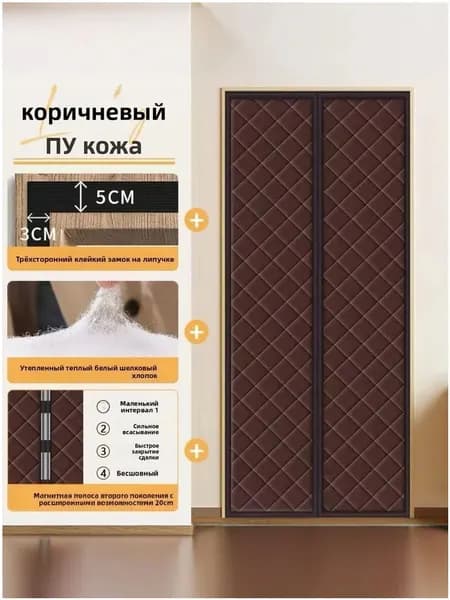 Дверь межкомнатная, Полиэстер с ПВХ покрытием, 800x2200, Глухая