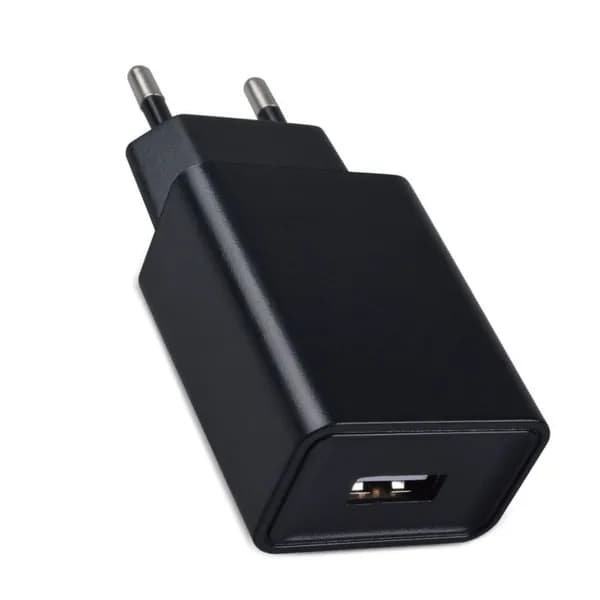 Блок зарядного устройства USB, Однопортовый адаптер для быстрой зарядки, Настенная вилка, совместимая с телефонами, Широкий вход