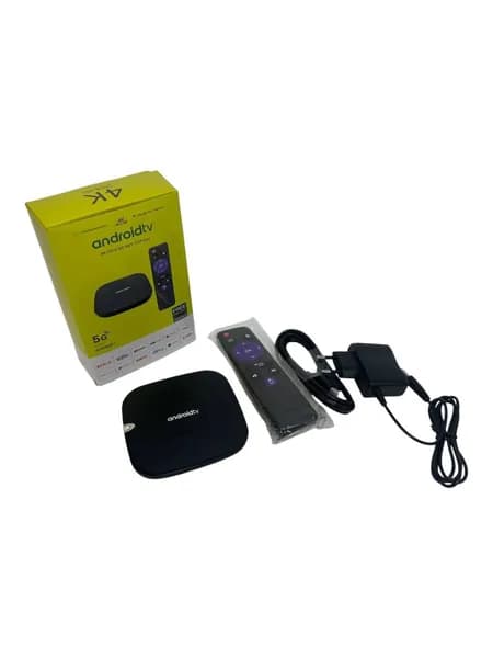 Android 14 TV приставка с пультом управления, 4K ULTRA HD SET-TOP box, 5G, 8Gb+128Gb