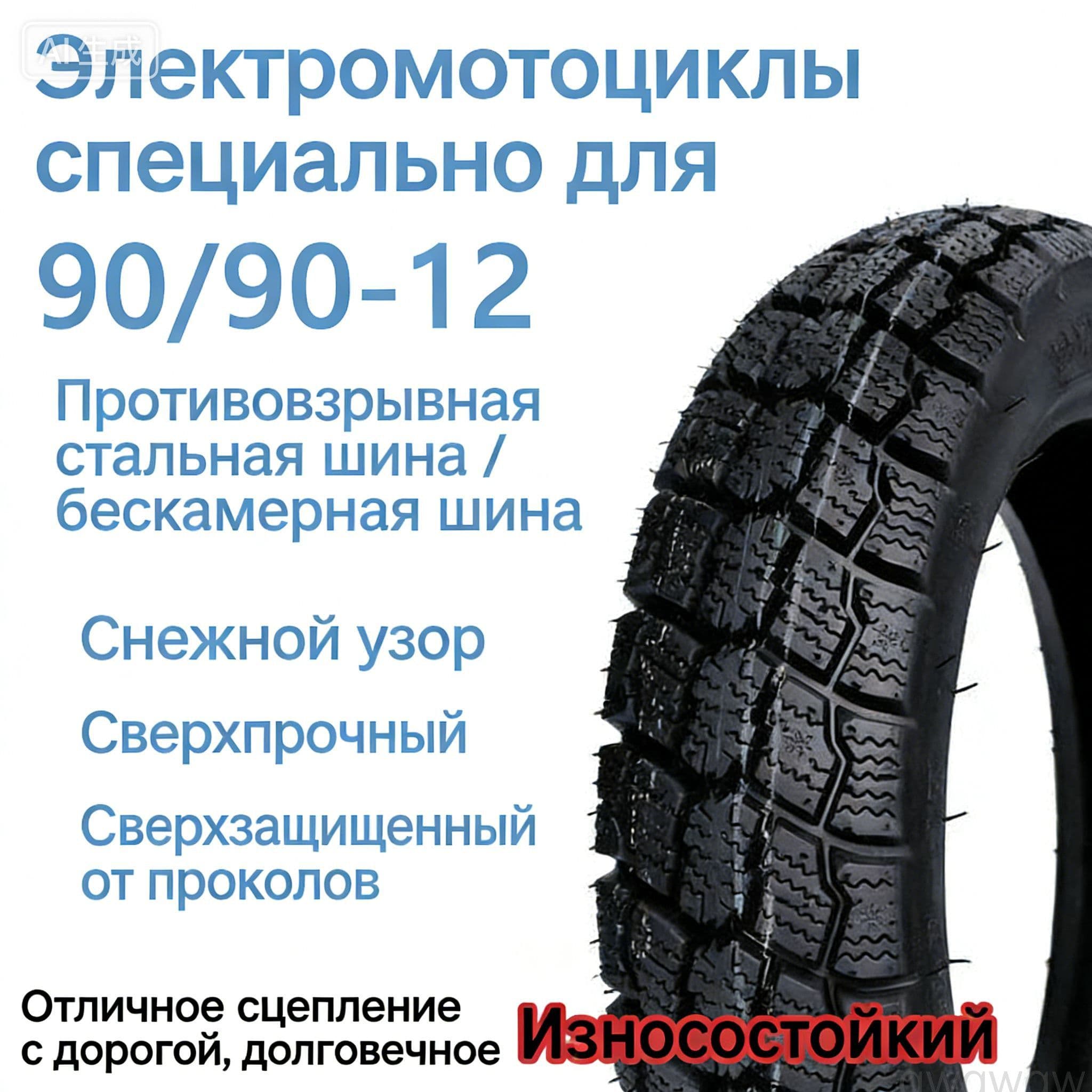 90/90-12 Мотошины  90/90 R12