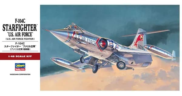 Hasegawa Model 07219 PT19 1/48 F-104C Звездный истребитель ВВС США