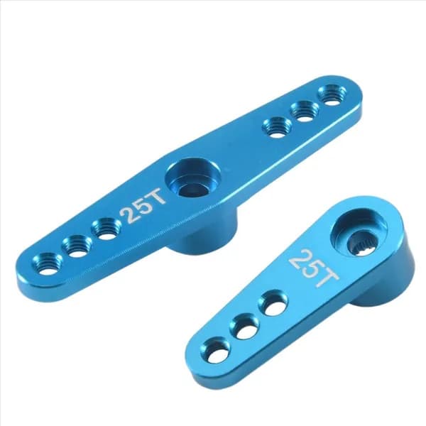 Алюминиевый рычаг сервопривода 25T для радиоуправляемых моделей Futaba Savox Xcore RC Tools, синий сервопривод (синий)