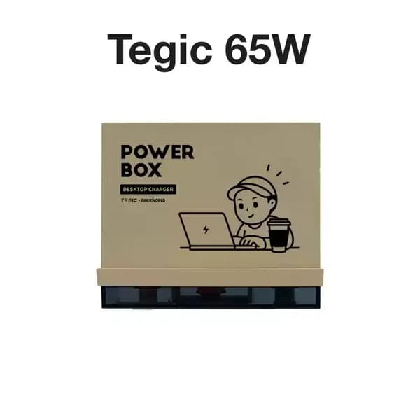 Станция зарядки многопортовая Tegic 65W