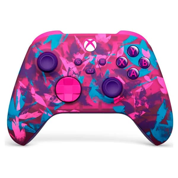 Xbox Геймпад Heart Breaker, Bluetooth, синий, фиолетовый
