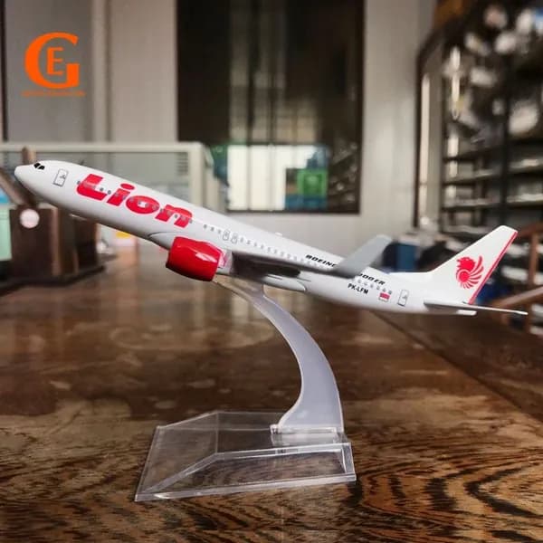 Боинг 737 Металлический Самолета Модель,Lion Air