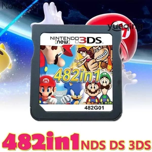 Игра 482IN1 (Nintendo 3DS, Nintendo DS, Английская версия)