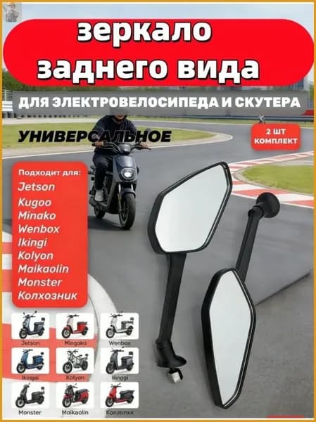 Зеркала заднего вида для мотоцикла и скутера