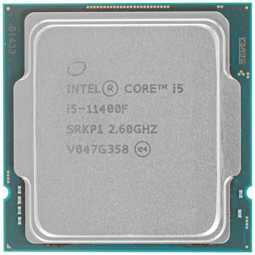 Процессор Intel Core i5-11400F OEM (CM8070804497016-SRKP1) - LGA 1200, 6 x 2.6 ГГц, L3 - 12 МБ, 2хDDR4-3200 МГц, TDP 65 Вт