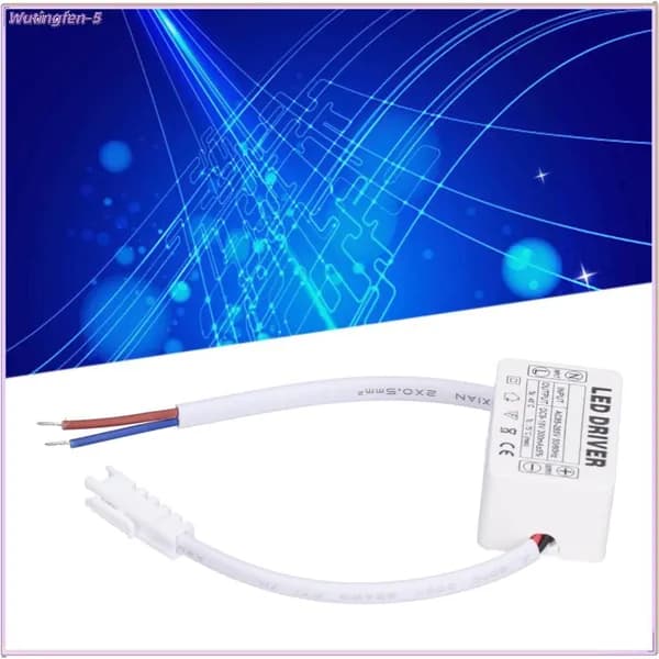 Драйвер LED 300mA, простая установка, надежный и компактный, для бытового освещения