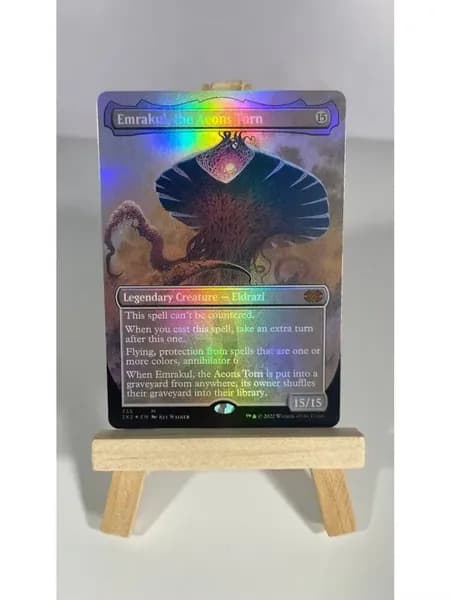 Высококачественная игровая карта Magic The Gathering, подходящая для семейных и дружеских посиделок, поставляется в прозрачном наборе.