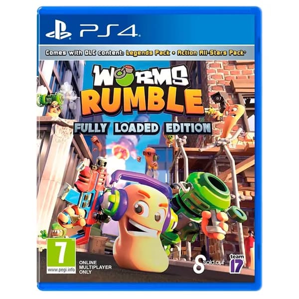 Игра Worms Rumble - Fully Loaded Edition /4 русские субтитры