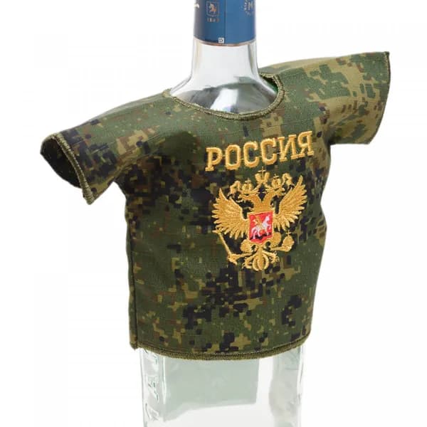 Рубашка сувенирная Россия тк. Цифра