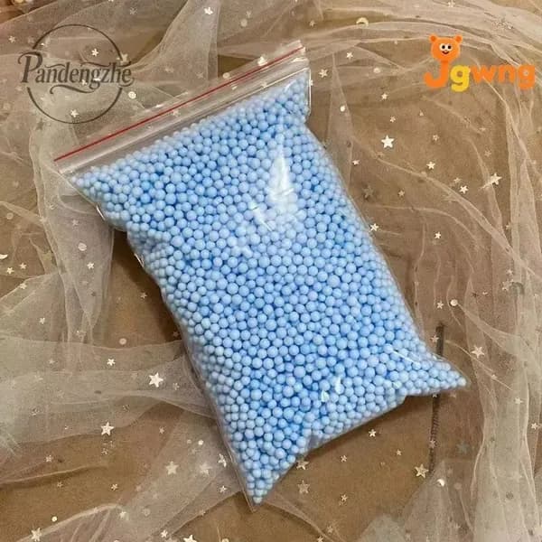 Наполнитель для подарков "Макорон" - Разноцветные пенопластовые шарики для DIY