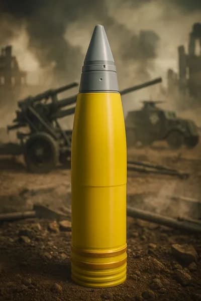 Макет пластиковый выстрела для 88-мм орудия FlaK