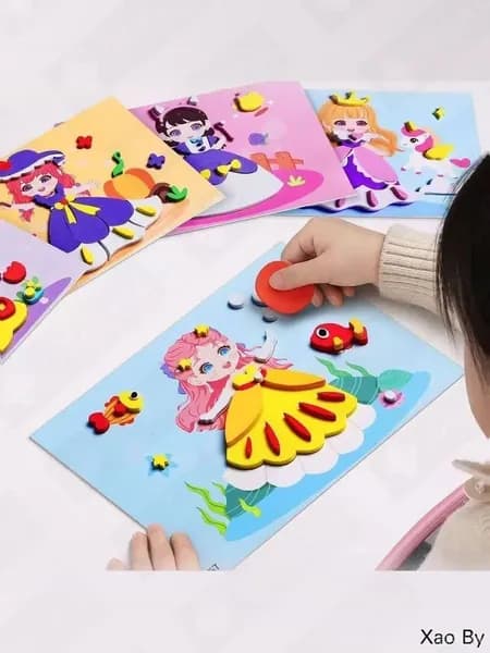 Креативные 3D-наклейки diy (случайным образом присылайте 40 разных наклеек)