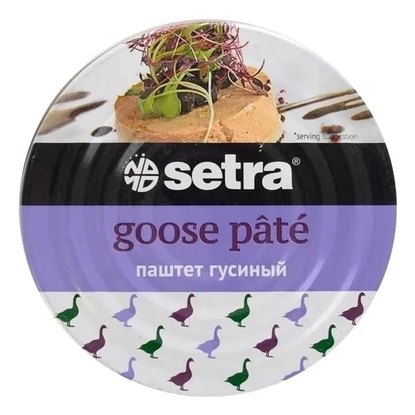 Паштет из мяса гуся Setra Halal 100 г