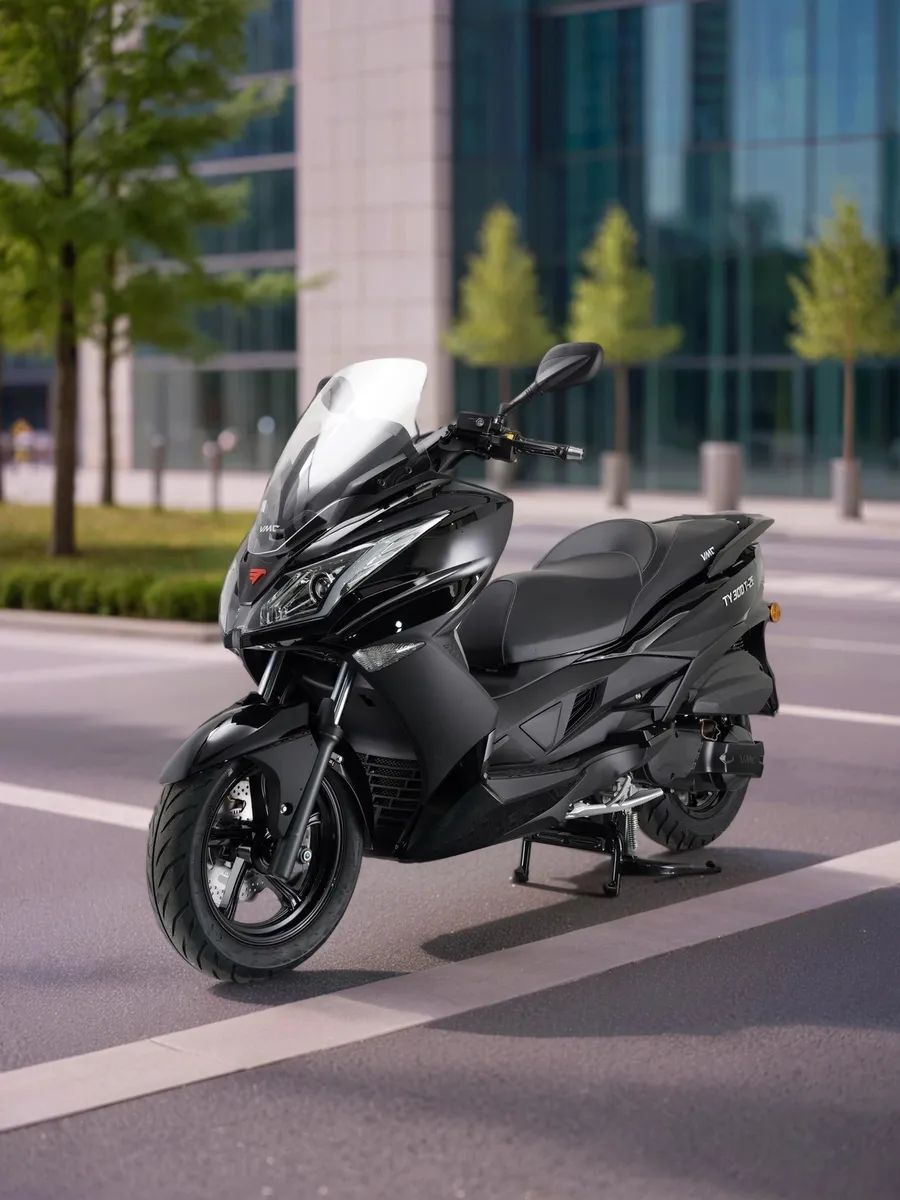Скутер VMC Z1 300 cм3 с ПТС (инжектор, ABS), цвет черный