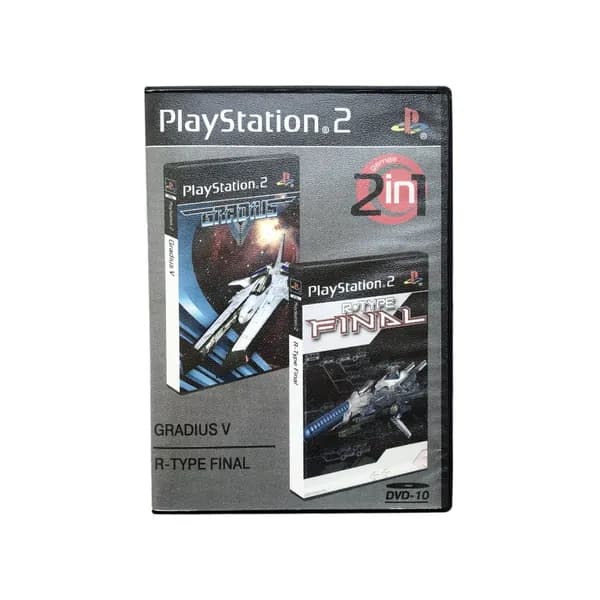 Игра PS 2 Gradius V & R-Type Final (Scrolling shooter, Konami, 2004)