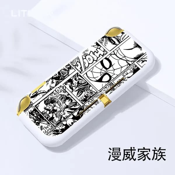 Чехол для Nintendo OLED матовый мягкий Marvel Spider-Man док-станции Switch Lite