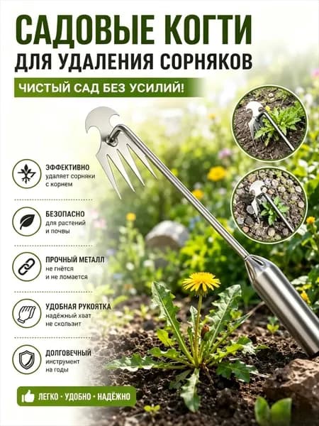 Рыхлитель , Штыревые, Металл, 4 см