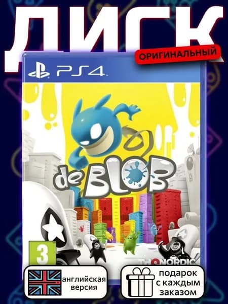 de Blob PS4, английская версия