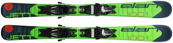 Горные лыжи детские ELAN JETT QS 80 с креплением EL 4.5