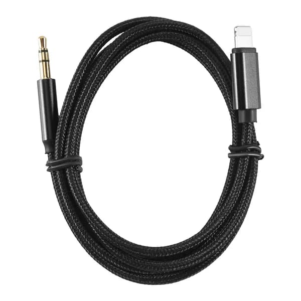 Автомобильный кабель AUX, совместимый с iPhone или Aux до 3,5 мм Premium