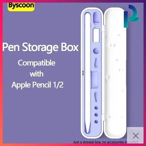 Коробка для хранения Apple Pencil 2-го/1-го поколения, аксессуар для iPad Pencil, кабель для зарядки, защитный чехол для стилуса