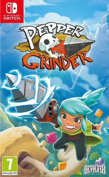 Игра Pepper Grinder Русская версия Switch Картридж на Nintendo Switch
