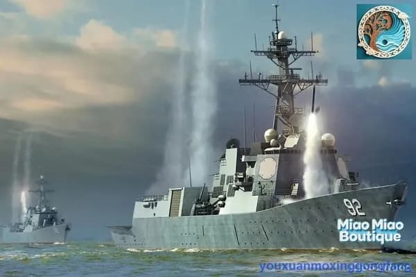 Hobbyboss 83413 1:700 Эскадренный миноносец с управляемыми ракетами DDG-92 Момсон ВМС США Сборная модель судна
